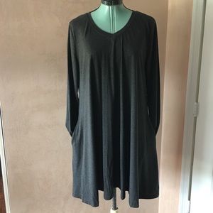 Long sleeve flowy dress